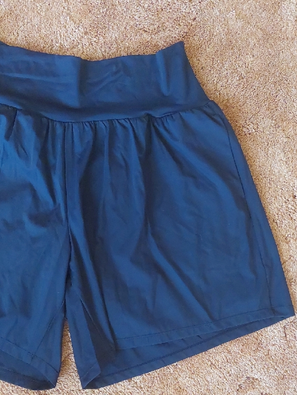HALARA Black SoftlyZero Airy High-Waist Athletic Shorts - Picture 3 of 8